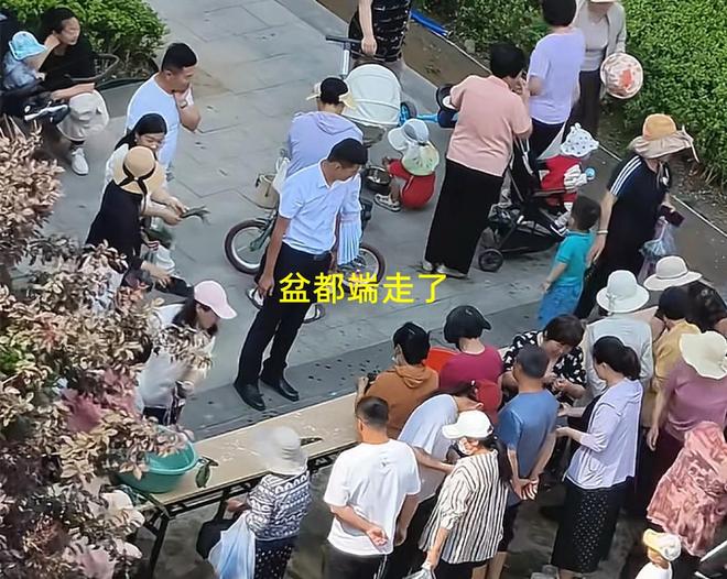 包粽子大妈连盆都端走了还围堵物业要鸡蛋AG真人澳门百家家乐山东：小区端午免费(图4)